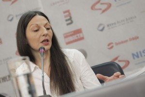 Jelena Markovic, producer for the film "Inside"