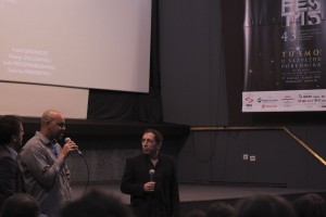 Q & A after the projection of the film "President"