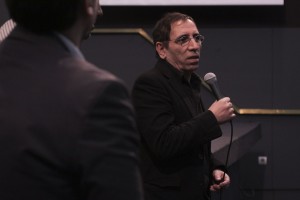 Director Mohsen Makhmalbaf for the movie "President"